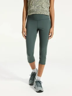 Human Nature Lange Broeken|Leggings<Pogota - Wandellegging dames Donker Groen