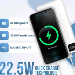 Strex Powerbanks|Powerbanks>Powerbank 27.000mAh