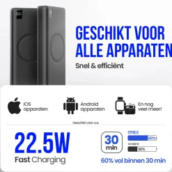 Strex Powerbanks|Powerbanks<Powerbank met Draadloze Qi Lader