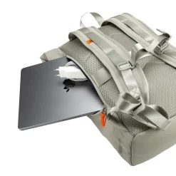 Princess Traveller Wandelrugzakken|Rugzakken & Tassen<PT01 Rugzak - Pitch Black - Laptopvak Lichtgrijs