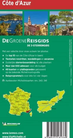 Michelin Reisgidsen|Reisgidsen>reisgids Cote d'Azur