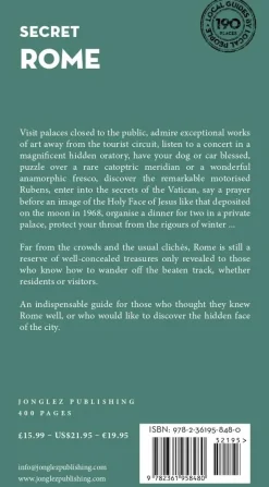 Editions Jonglez Reisgidsen|Reisgidsen>Reisgids Secret Rome