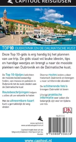Capitool Reisgidsen|Stadsgidsen<Reisgidsen Top 10 Dubrovnik en de Dalmatische kust