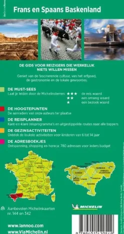 Michelin Reisgidsen|Reisgidsen<Reisgids Frans- en Spaans-Baskenland - Béarn - Navarra