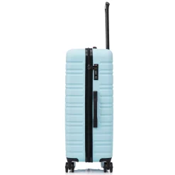 Blocktravel Koffers & Trolleys<Reiskoffer L ABS 95L met TSA-slot en 360° wielen Lichtblauw