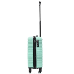 Blocktravel Koffers & Trolleys<Reiskoffer XS ABS 29L met TSA-slot en 360° wielen Mintgroen