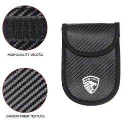 Dutch Shield Autosleutelhoesjes>RFID Autosleutel Hoesje - Anti-Skim Carbon Style