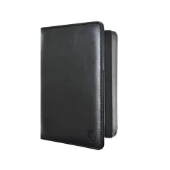 Dutch Shield Paspoorthoezen<RFID Vaccinatiepaspoort Hoes Anti Skim Bescherming Zwart