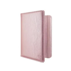 Dutch Shield Paspoorthoezen<RFID Vaccinatiepaspoort Hoes Anti Skim Bescherming Roze