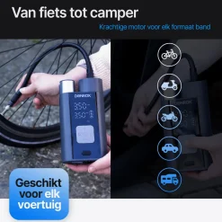 Donrox Autogereedschap>Ride A924 – Compressor Bandenpomp