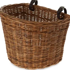 Basil Fietsmanden & -Kratten<Rotan Fietsmand Darcy-L 41 X 35 X 34 Cm Bruin
