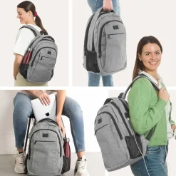 Trvlmore Wandelrugzakken|Rugzakken & Tassen<Rugtas – 28L – 15,6 Inch Grijs