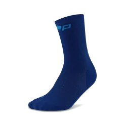 Cep Sokken|Wandelsokken<Run Mid-Cut Compressie Sokken - Dames Donker Blauw