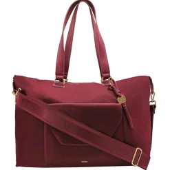 Mosz Rugzakken & Tassen<Sandy - Reistas - Met Koffer Sleeve - 37 Liter Rood