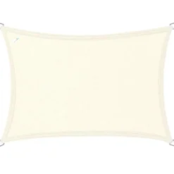 Buitenkado Schaduwdoeken<Schaduwdoek rechthoek - 4x6m Creme