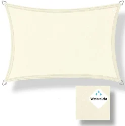 Buitenkado Schaduwdoeken<Schaduwdoek Waterdicht - 2.5x3.5m Creme