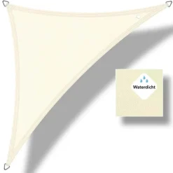 Buitenkado Schaduwdoeken<Schaduwdoek Waterdicht - 4x4x5.8m Creme
