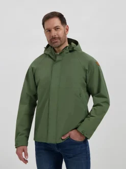 Mgo Waterdichte Jassen<Sid Heren - Hardshell Jas - Waterdicht Groen
