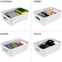 Sunware Opbergmanden En- Kratten<Sigma home - Opbergbox - 9L - 6-delig