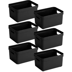 Sunware Opbergmanden En- Kratten<Sigma home - Opbergbox - 13L - 6-delig