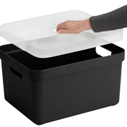 Sunware Opbergmanden En- Kratten<Sigma home - Opbergbox - 32L - 4-delig
