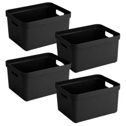 Sunware Opbergmanden En- Kratten<Sigma home - Opbergbox - 32L - 4-delig