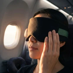 PurelyGoods Slaapmaskers<Slaapmasker Katoen - Zwart