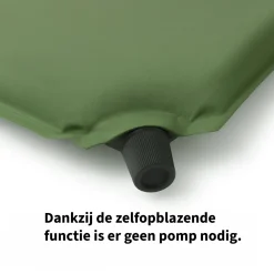 Cuhoc Slaapmatten<Slaapmat Zelfopblazend 1 persoons - Groen