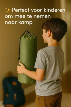 Cuhoc Slaapmatten<Slaapmat Zelfopblazend 1 persoons - Groen