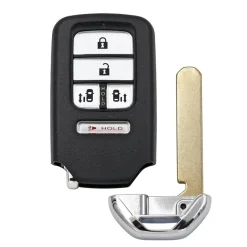 Xeod Autosleutelhoesjes<Smart key behuizing 4 knops geschikt voor Honda