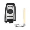 Xeod Autosleutelhoesjes<Smart key behuizing 4 knops geschikt voor BMW