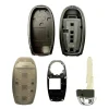 Xeod Autosleutelhoesjes<Smart key behuizing 3 knops geschikt voor Smart