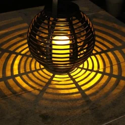 Rextech Hanglampen>solar lantaarn Basket - Set van 3