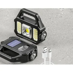Nexxt Zaklampen|Zaklampen<Solar oplaadbare zaklamp