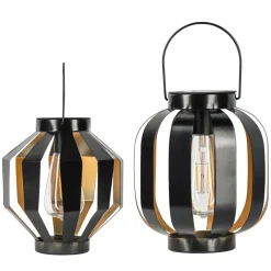 Goliving Lantaarns<Solar Tafellamp Nova – 2 Stuks - LED