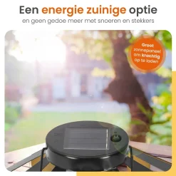 Goliving Lantaarns<Solar Tafellamp Nova – 2 Stuks - LED
