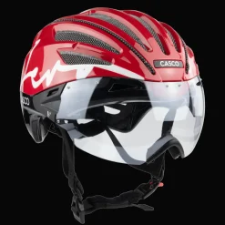 Casco Fietshelmen Voor E-Bikes|Fietshelm Voor Speed Pedelec<SPEEDAIRO Vizier Fietshelm Rood