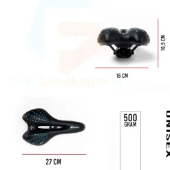 Voltano Fietszadels<Sport Trekking Fietszadel – Blauw