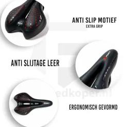 Voltano Fietszadels<Sport Trekking Fietszadel – Rood