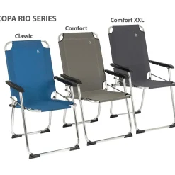 Bo-camp Campingstoelen<Stoel Copa Rio L Grijs