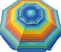 Eurotrail Parasols & Windschermen|Parasols & Windschermen<Strand Parasol Regenboog Ø 160 cm