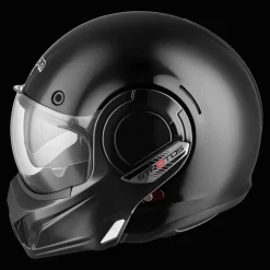 Beon Motorhelmen<Stratos Motorhelm met zonnevizier Zwart