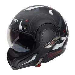 Beon Motorhelmen<Stratos Motorhelm met zonnevizier Verkeerszwart