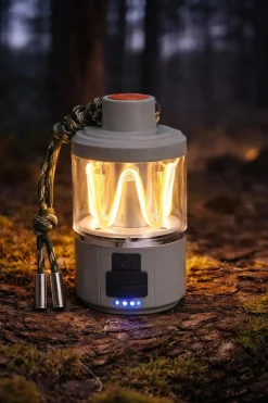 Eurotrail Tafellampen>String campinglamp met zaklamp