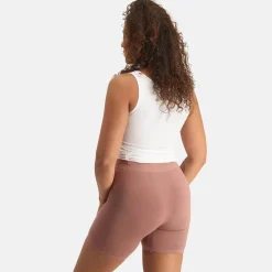 Bamboo Basics Ondergoed<SUZE - Naadloze Biker Short Dames Camel