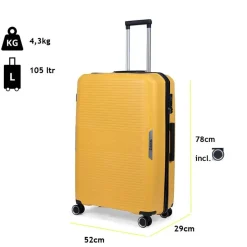 Travelz Koffers & Trolleys>Swinger Harde kofferset 2-dlg S/L