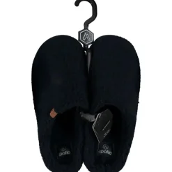 Apollo Pantoffels & Sloffen|Pantoffels & Sloffen<Teddy Wol - Heren - Pantoffels Blue-Dark_blue