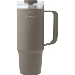 Aya&ida Wateropslag & -Zuivering|Drink- & Thermosflessen>Thermosbeker Thermocup with staw 885 ml