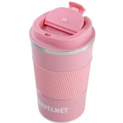 Travelnet Bekers & Glazen<thermosbeker voor onderweg - 380 ml