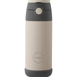 Aya&ida Wateropslag & -Zuivering|Drink- & Thermosflessen<Thermosfles Drinking Bottle Kids straw 350 Cream-Beige